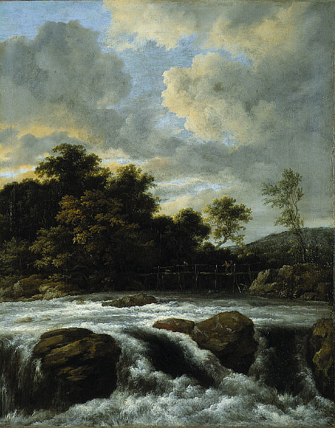 Landscape with Waterfall